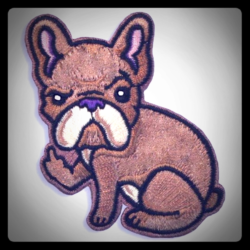 IRON-ON PATCH - RUDE FRENCHIE